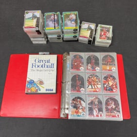 Sports Card Collection, Great Football SEGA Game