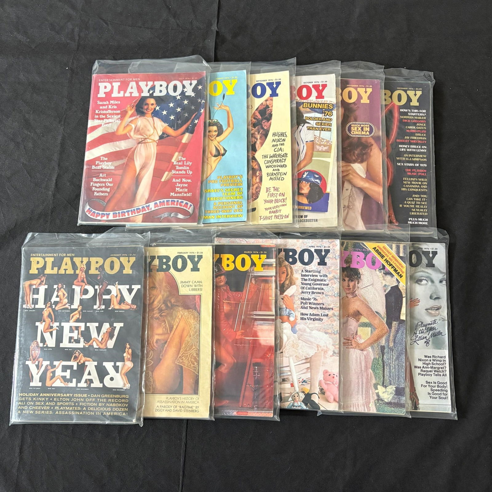 Complete Year 1976 Adult Magazine (1 of 1)