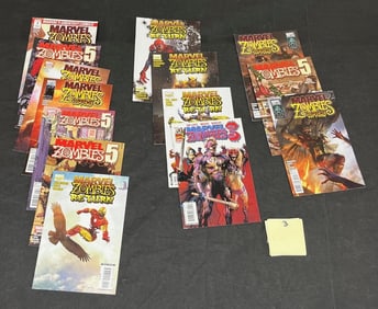 Marvel Zomibies Comic Lot