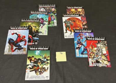 Ultimate-Death of Spider-man Comic Books