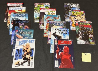 Black Cat, Nomad, Dr. Strange + Marvel Comics