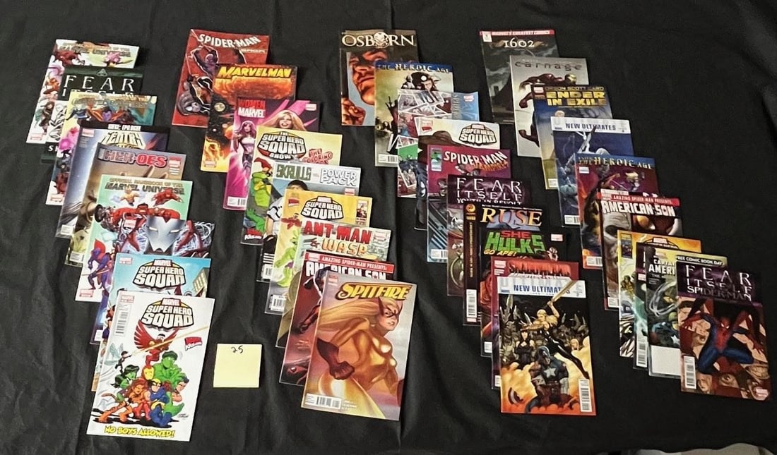 Mix Group of Modern Marvel Comics w/ 1602 (1 of 1)