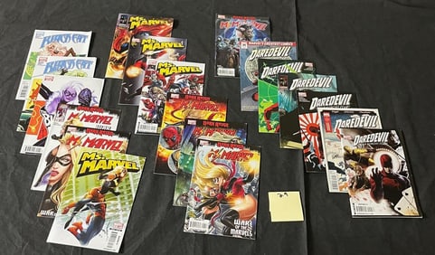 Black Cat, Daredevil, Ms. Marvel Modern Comics