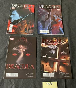 Dracula Marvel Modern Age Comic Series Comics: All items are sold as is. Please look at pictures carefully to determine what you believe are the condition of each lot. By choosing which card to use to register to bid, you authorize us to use the c