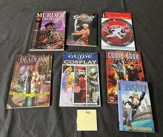 Group of Prestige Format Omnibus Comic Books