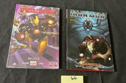 Iron Man Hard Cover Comics w/ Premiere Edition