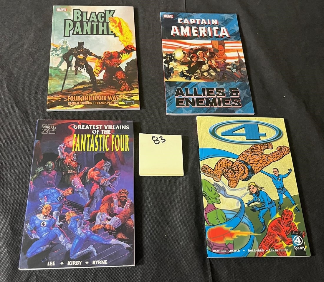 Marvel Prestige Format TPB Comics w/Black Panther (1 of 1)