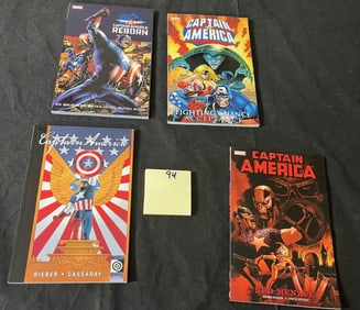 Captain America Prestige Format Omnibus books