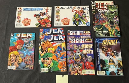 Misc. JLA + DC Copper Age Comic Books