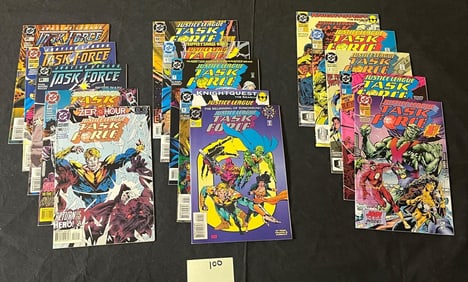 Taskforce DC Copper Age Comic Book Lot