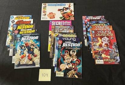 Young Justice DC Modern Age Comic Books