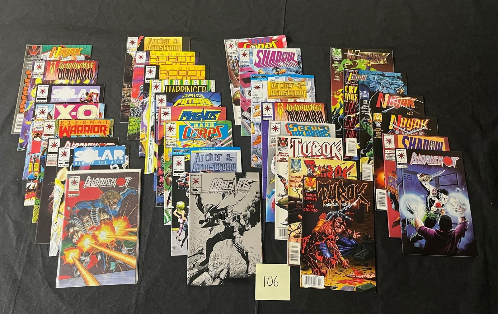 Valiant 1990's Comic Book Lot (1 of 1)