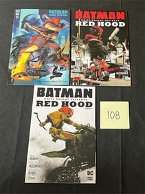 Batman Red Hood Comics DC Black Label Series