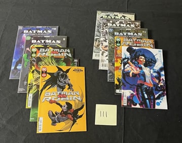 Batman & Robin + Modern Age Batman DC Comics