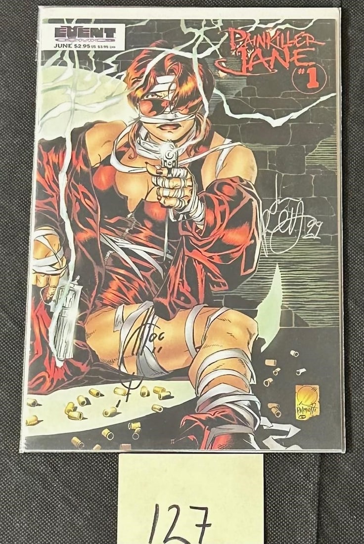 Joe Quesada Jimmy Palmiotti Signed Painkiller Jane (1 of 1)