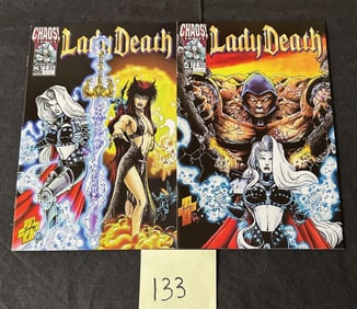 Lady Death 3 & 4 Chaos Comics Series Comics