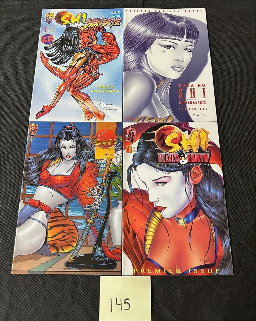 Shi Crusade Comic Lot Bill Tucci Art (1 of 1)