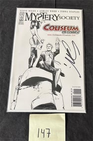 Steve Niles Signed Mystery Society Comic