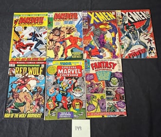 Silver & Bronze Age Marvel Comics w/ X-men