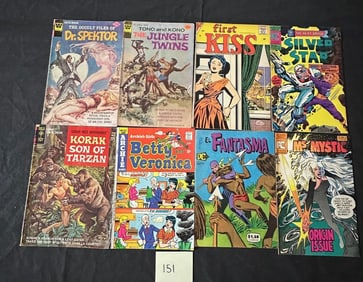 Silver & Golden Age Comics w/ Romance & Sci-Fi