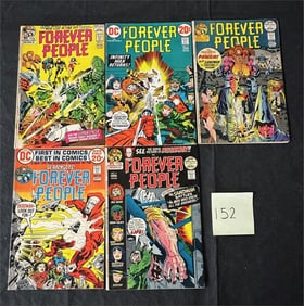 Forever People DC Bronze Age Jack Kirby Art Comics