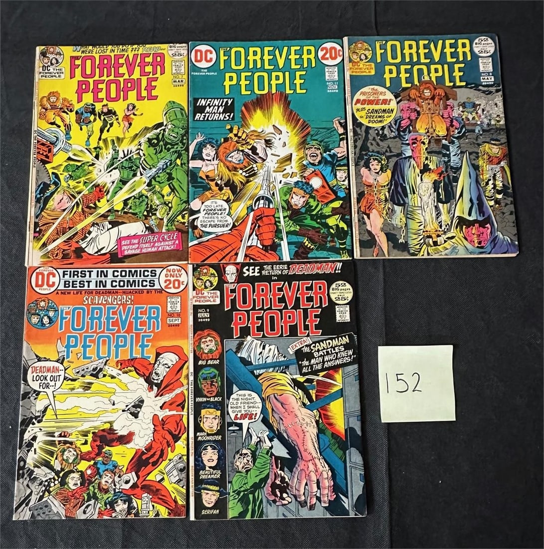 Forever People DC Bronze Age Jack Kirby Art Comics (1 of 1)