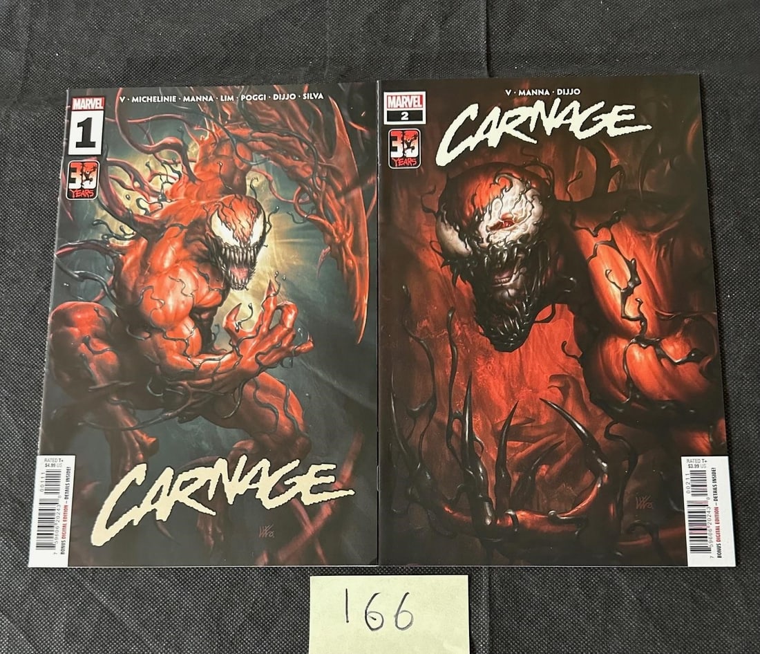 Carnage 1 & 2 Marvel Modern Comics (1 of 1)
