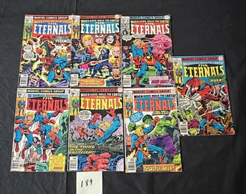 Eternals Marvel 1 Jack Kirby Marvel Bronze Age Lot