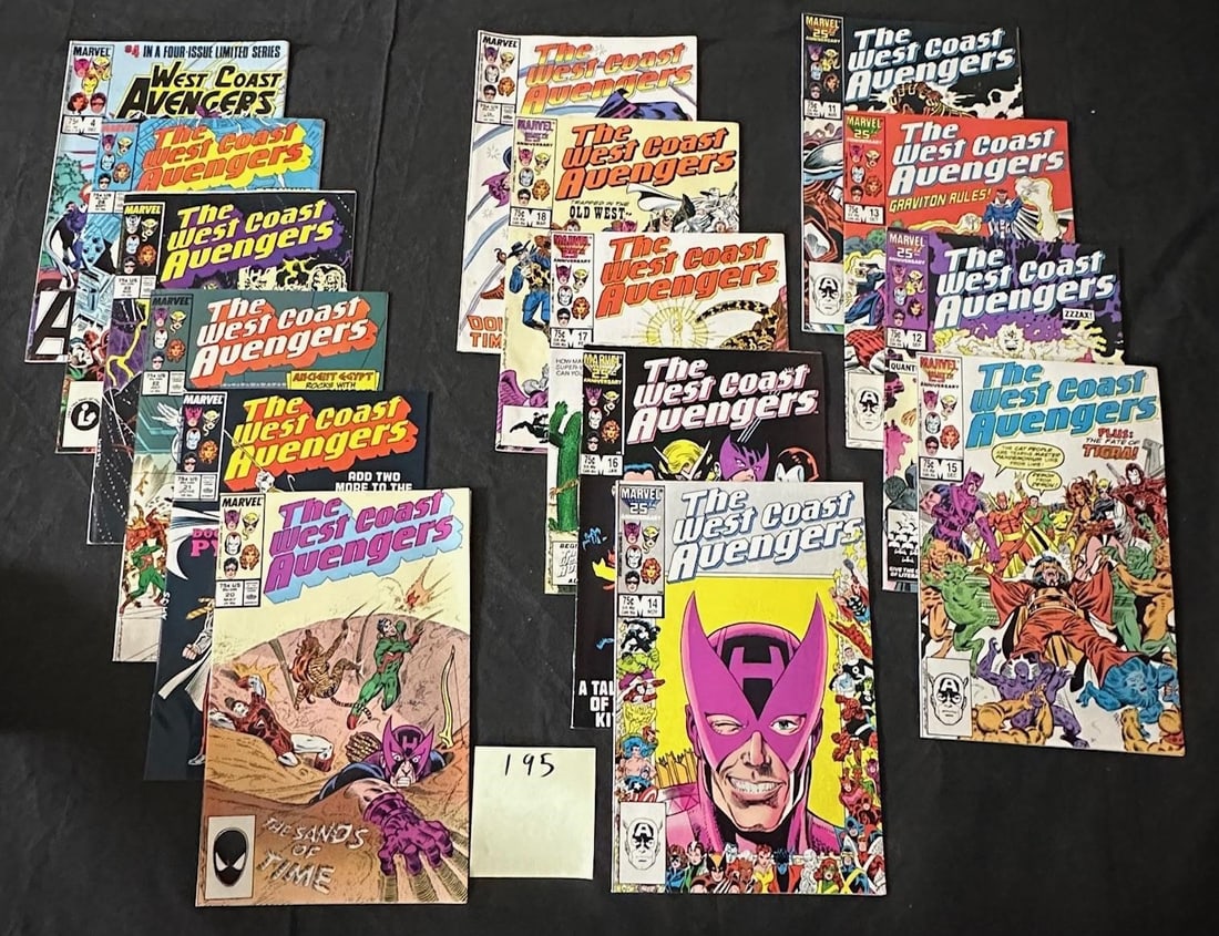 West Coast Avengers Marvel Bronze Age Comic Lot (1 of 1)