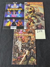 Inferno 1 Marvel Modern Age Comics w/Variants