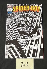 Spider-Boy 7 Black Costume Variant Cover
