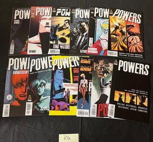 Powers Icon Comic Series Comic Books