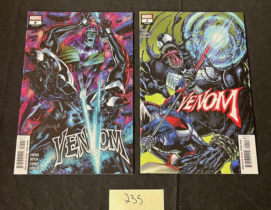 Venom Modern Age Comic Books: All items are sold as is. Please look at pictures carefully to determine what you believe are the condition of each lot. By choosing which card to use to register to bid, you authorize us to use the c