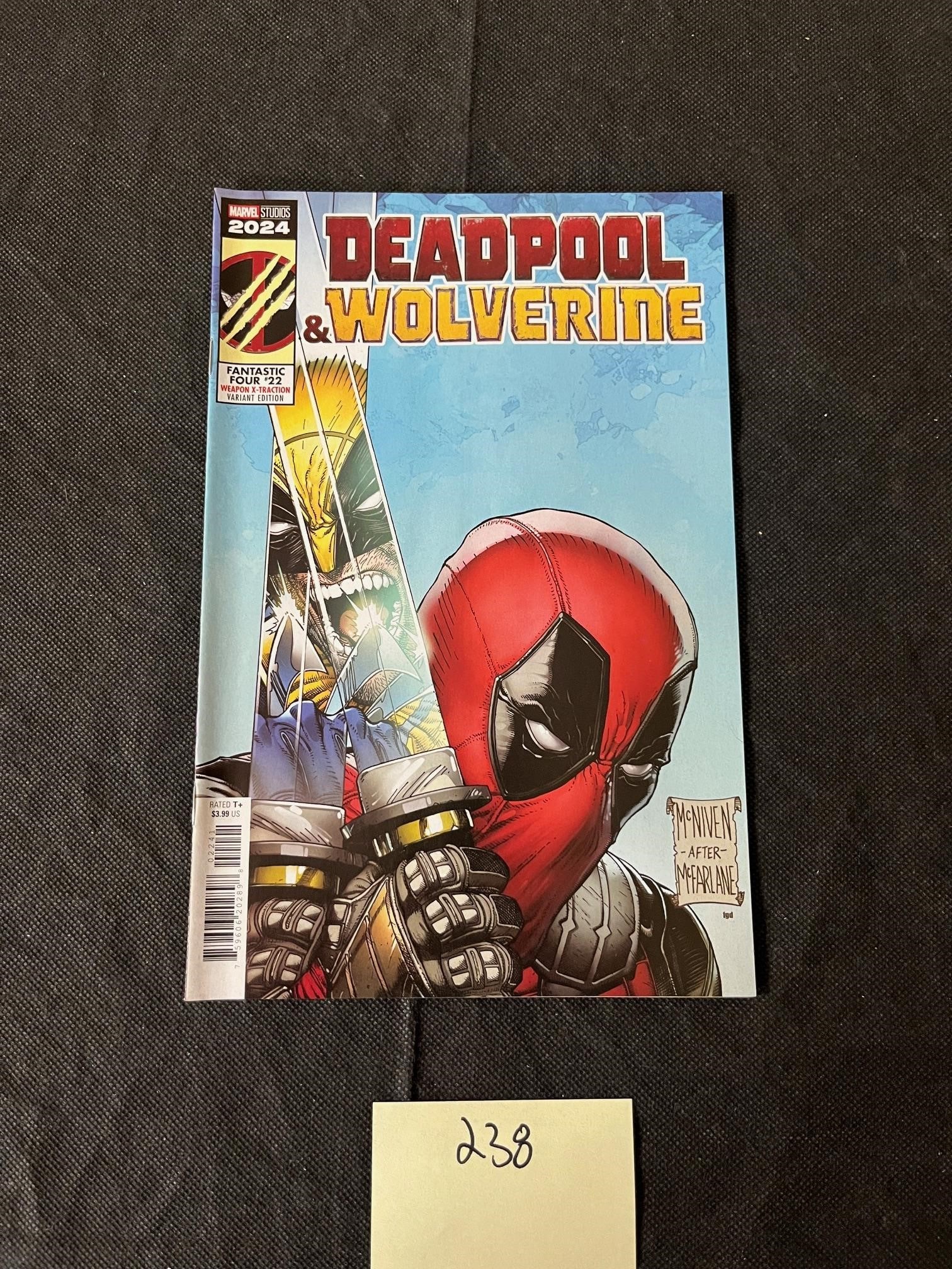 Deadpool & Wolverine McFarlane Hulk Homage Cover (1 of 2)