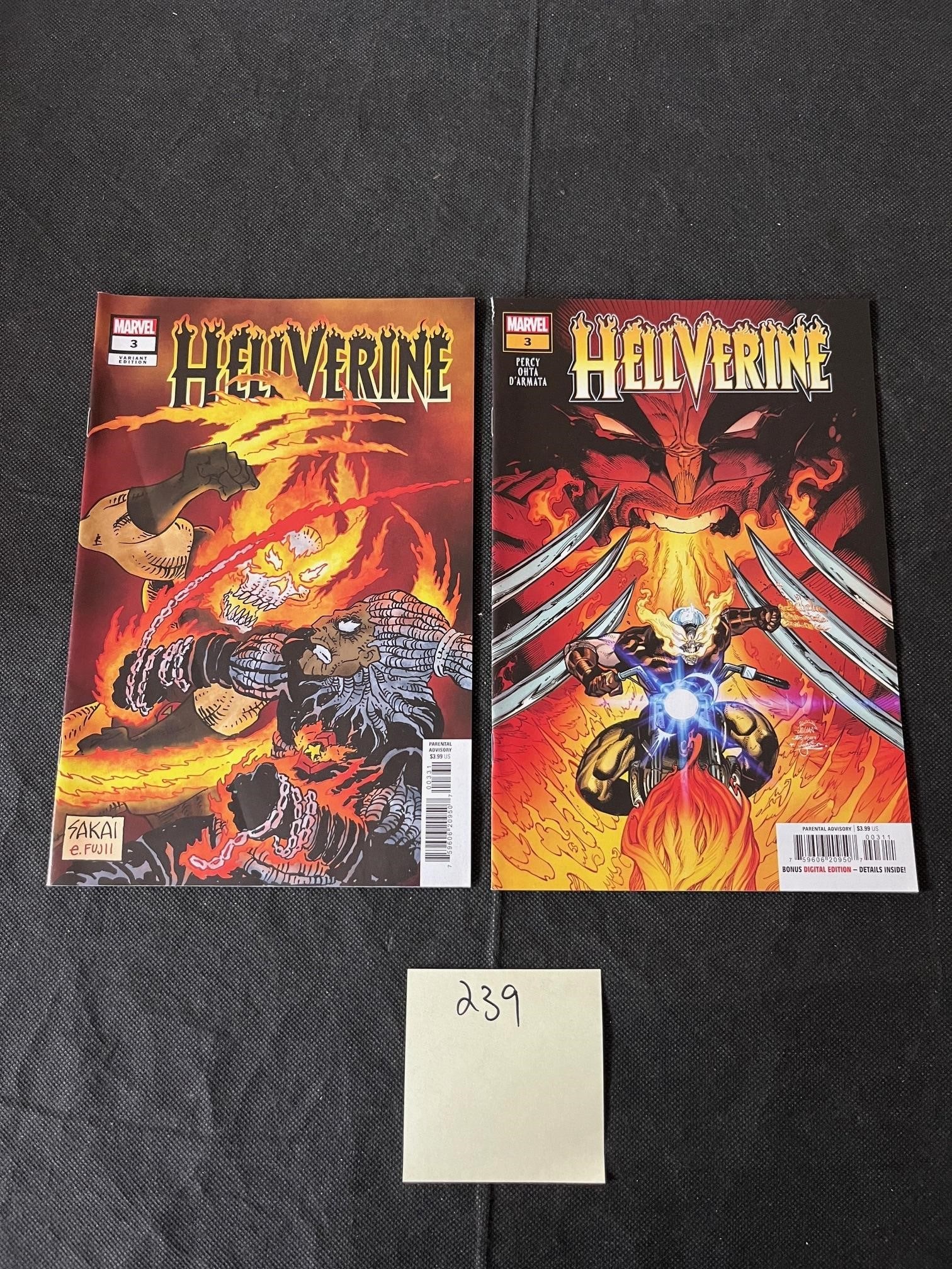 Hellverine Marvel Modern Age Comic Books (1 of 2)