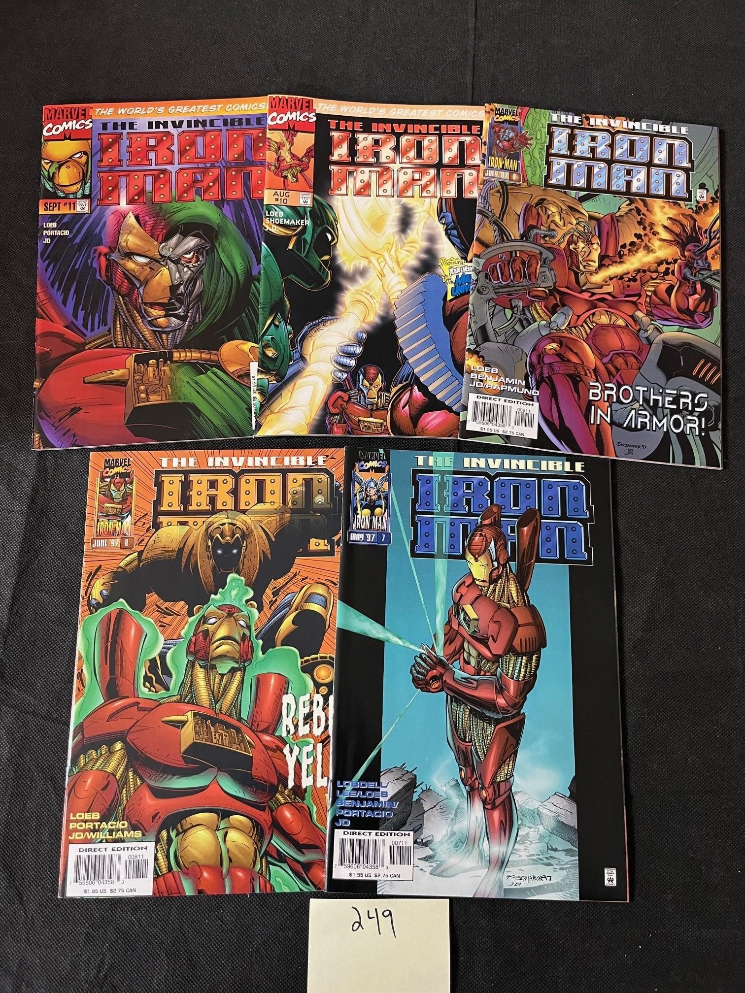 Iron Man Copper Age Comic Books (1 of 1)