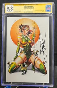 White Widow Signed Jamie Tyndall Comic CGC 9.8