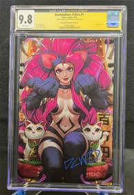 Darkstalkers Felicia 1 Signed Art Germ Comic