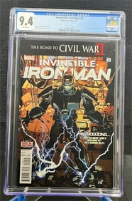 Invincible Iron Man 9 1st app Riri Williams CGC