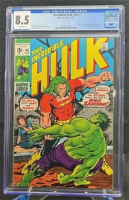 Hulk 141 1st app Doc Samson CGC 8.5