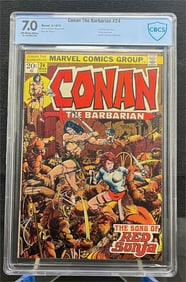 Conan the Barbarian 24 1st app Red Sonja CBCS 7.0