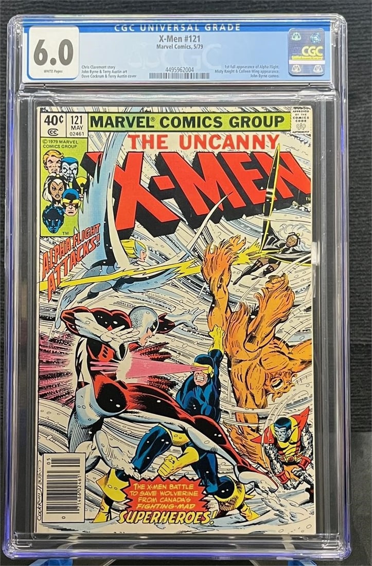 X-men 121 1st Full App Alpha Flight CGC 6.0 Comic (1 of 1)