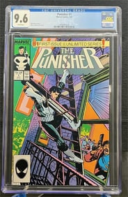 Punisher 1 CGC 9.6 Copper Age Key Comic Book