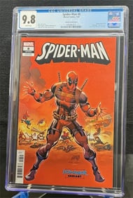 Spider-man 8 Liefeld Homage Variant CGC 9.8