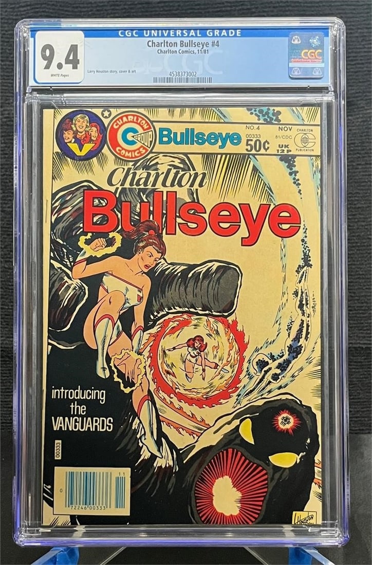 Bullseye 4 Charlton Bronze Age Comic CGC 9.4 (1 of 1)
