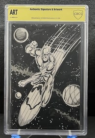 Joe Rubenstein Sign & Art Authenticated by CBCS