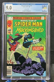 Marvel Team up 95 1st App Mockingbird CGC 9.4