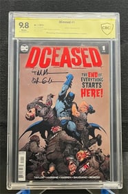 DCeased 1 Signed by Hairsine, Gaudian CBCS 9.8