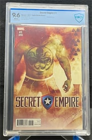 Secret Empire 1 Hydra Variant CBCS 9.6