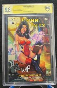 Grim Fairly Tales 77 Marissa Pope Signed CBCS 9.8